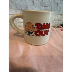 Ziggy Stoneware Coffee Mug Cup Tom "Time Out" 1980s